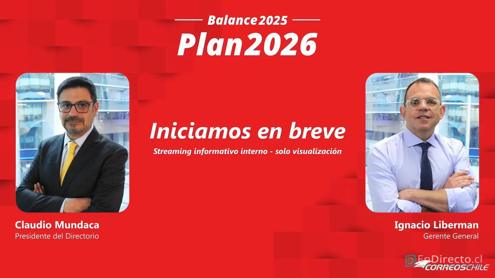 Cortina de inicio Balance 2025 / Plan 2026