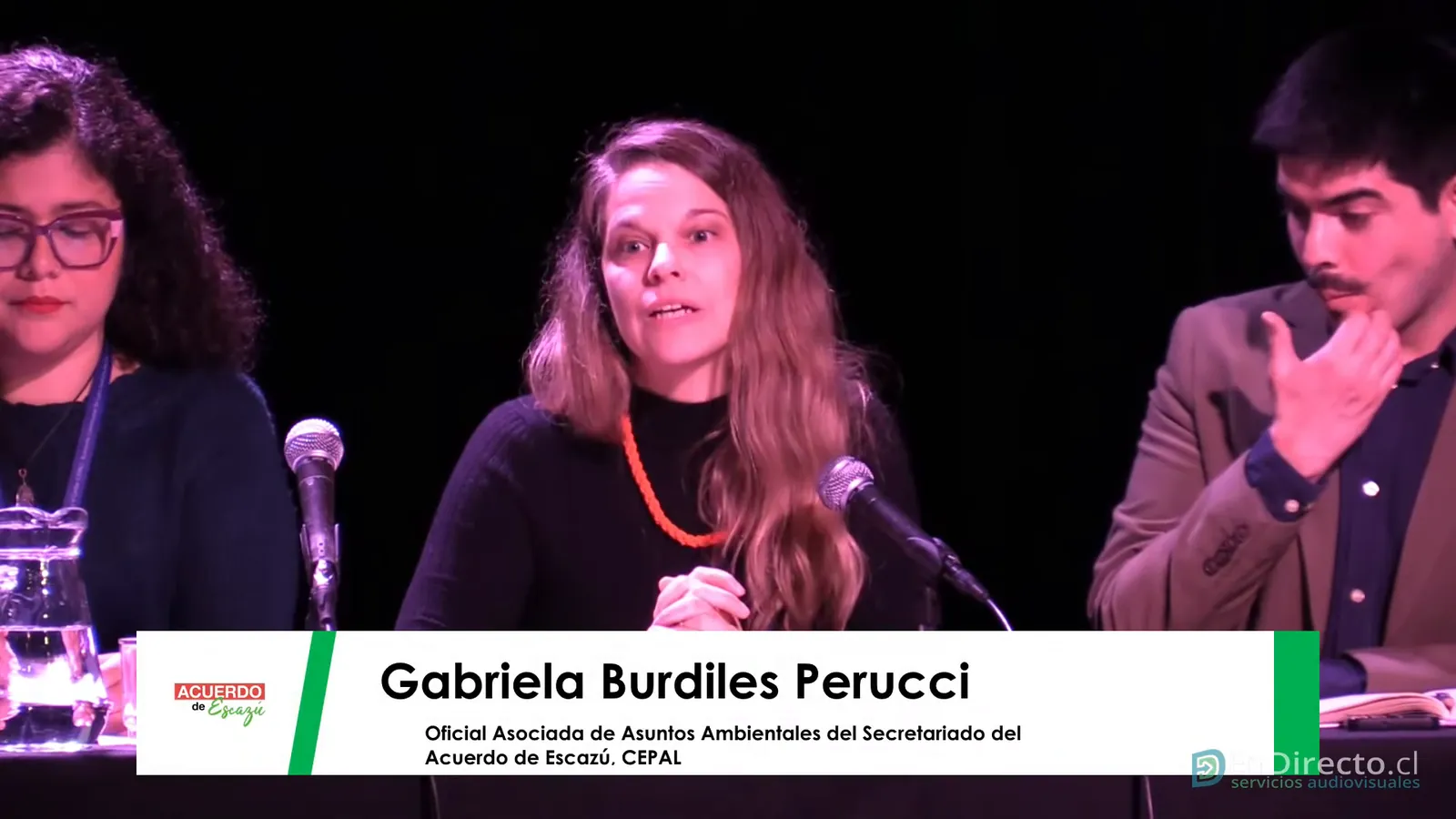 Gabriela Burdiles Perucci, del Secretariado del Acuerdo de Escazú en la CEPAL