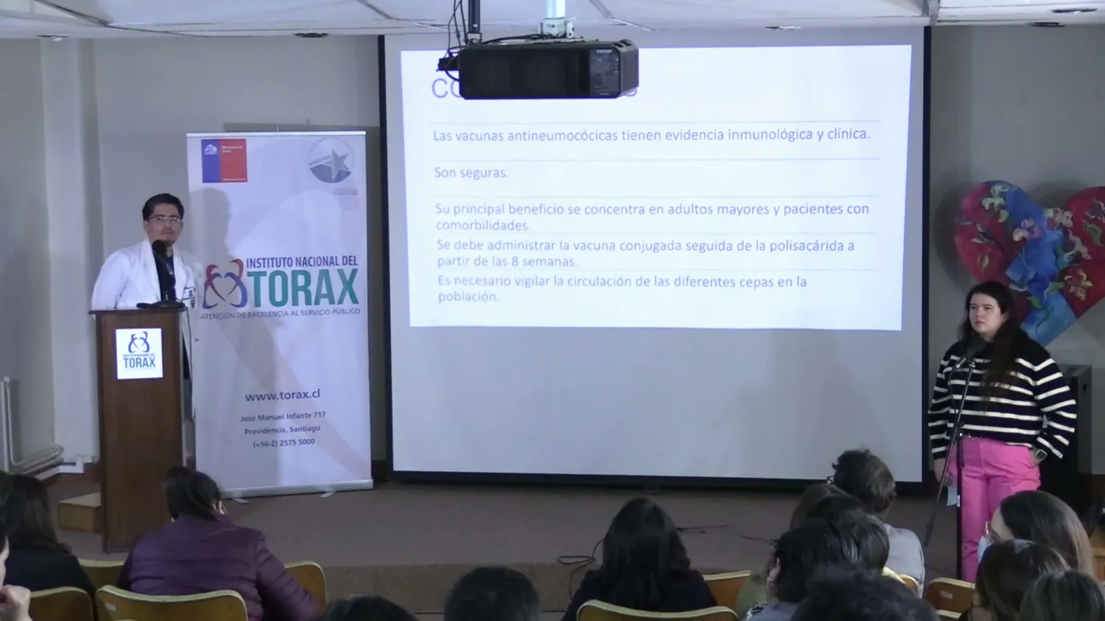 Streaming Curso de Neumología Instituto Nacional del Tórax: módulo Infecciones